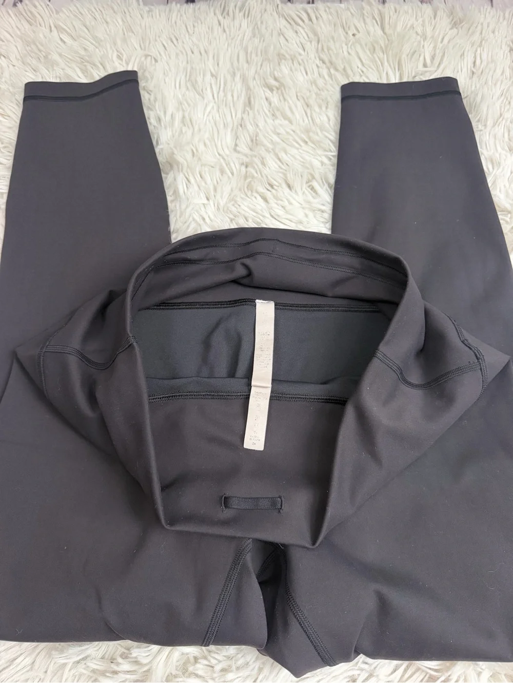 Lululemon Wunder Train High-Rise Black Tight Leggings 25